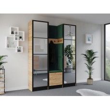 Priekšnama komplekts Eden 12 ozols craft/zaļš